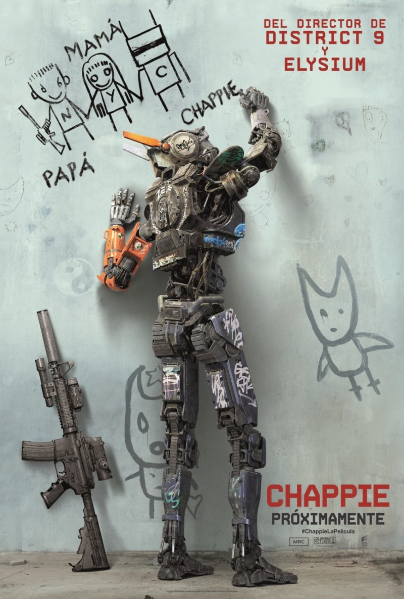 Робот по имени Чаппи / Chappie / 2015 смотреть онлайн